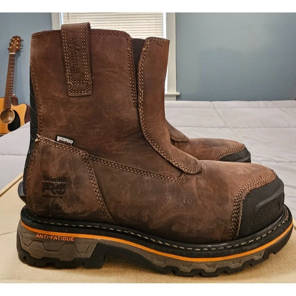 Timberland PRO® (Men's 7.5 M) True Grit™ Chelsea‎ Comp-Toe Waterproof Work Boot
